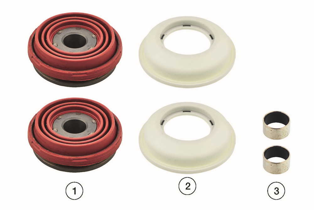 Andac / 081010107 - ремкомплект суппорта пятаки 74 мм (2 шт