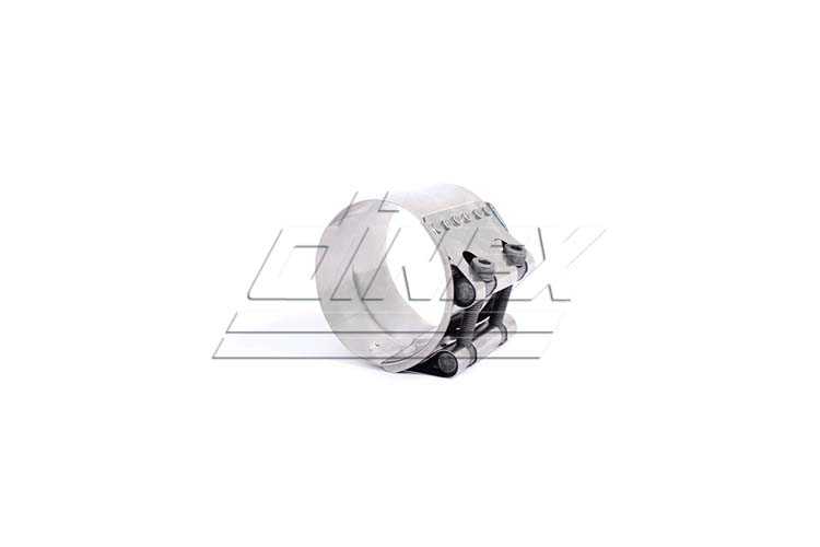 DINEX / 99328 - хомут гофры глушителя ступенчатый (нерж.) D=127